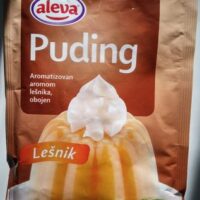 Puding lešnik