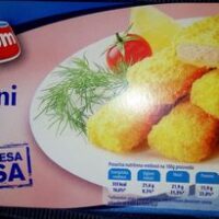 Panirani štapići od čistog mesa lososa