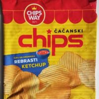 Čačanski Chips rebrasti Ketchup