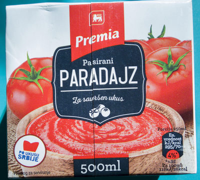 Premia pasirani paradajz Premia pasirani paradajz