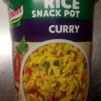 Knorr Rice Snack Pot Curry