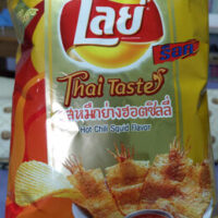 เลย์รสหมึกย่างฮอตชิลลี่