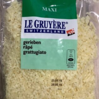 le Gruyère râpé (AOP) le Gruyère râpé (AOP)