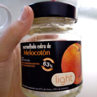 mermelada extra de melocotón light
