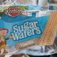 sugar wafers vanilla