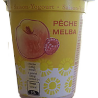 yogourt de saison pêche melba