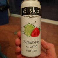 Älska Strawberry & Lemon Älska strawberry & lime