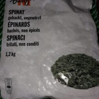 Épinards hachés