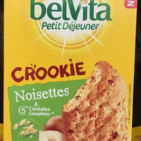 BelVita Crookie Noisettes & 5 céréales complètes