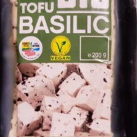 Bio tofu basilic