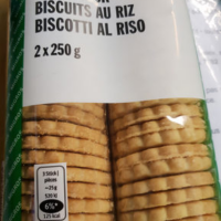 Biscuits riz Biscuits au riz