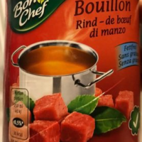 Broth Rind-de Beef di manzo Bouillon Rind-de boeuf di manzo