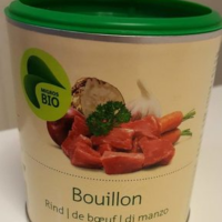Bouilon de boeuf bio