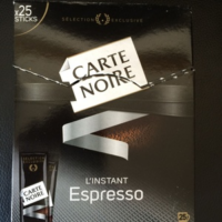 Carte noire l'instant espresso