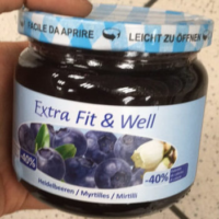 Jam Blueberry Confiture myrtille