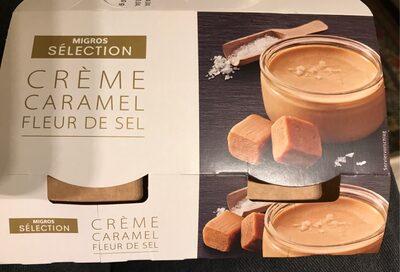 Soup Caramel fleur from Salt Crème caramel fleur de sel