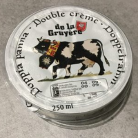 Double Cream from La gruyère Double crème de la gruyère