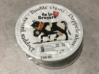 Double Cream from La gruyère Double crème de la gruyère