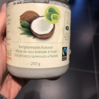Huile de coco pressée à froid