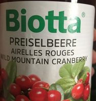 Juice d’airelles Reds Jus d'airelles rouges