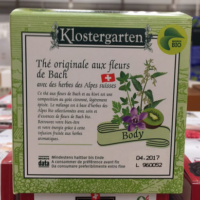 Klostergarten Tea Original with fleurs from Bach Body Klostergarten Thé original aux fleurs de Bach Body