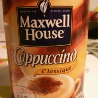 Maxwell house cappuccino