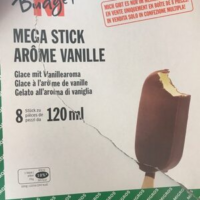 Mega stick arome vanille