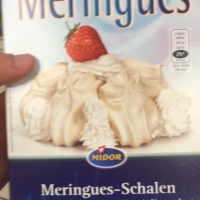 Meringues-schalen