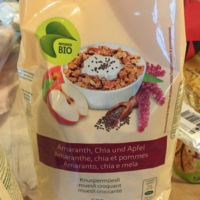 Migros Bio Knuspermüesli Amaranth Mit Chia Und Apfel