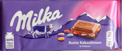 Milka Colorful Cocoa Beans Milka Bunte Kakaolinsen