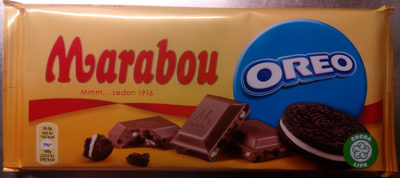 Oreo Marabou Milk Chocolate Mjölkchoklad Oreo Marabou