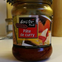 Paste from Curry Pâte de curry
