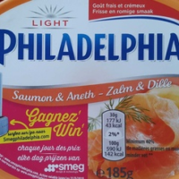 Philadelphia Light Saumon & Aneth (10% MG)