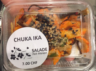 Salad Chuka Ika Salade Chuka Ika