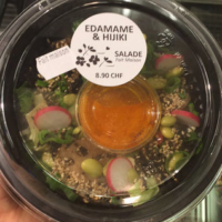Salade d'edamame et d'algues