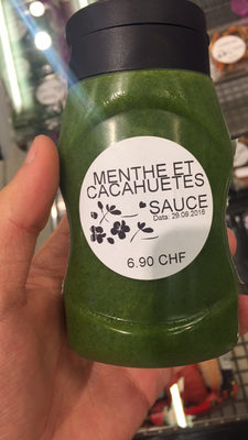Sauce Menthe and Cacahuètes Sauce Menthe et Cacahuètes