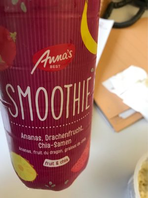 Smoothie ananas dragon chia Smoothie ananas dragon chia