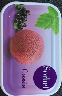 Sorbet Black Currant Sorbet cassis