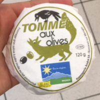 Tomme aux olives