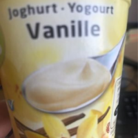 Yaourt vanille