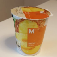 Yoghourt ananas