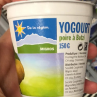 Yogourt poire à Botzi