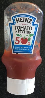 Tomato Ketchup 50% moins from Sugars & Salt Tomato Ketchup 50% moins from Sugars & Salt