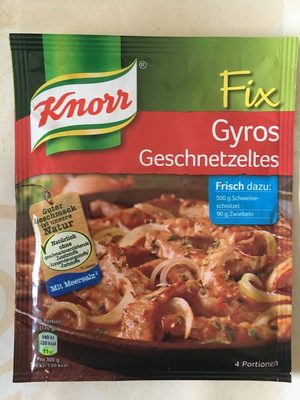 Gyros Geschnetzeltes Gyros Geschnetzeltes
