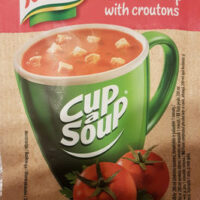 Tomato Soup with Croutons
