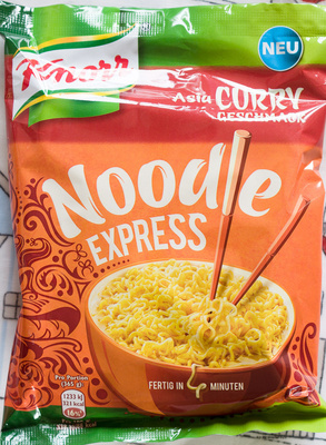 Noodle Express Asia Curry Geschmack Noodle Express Asia Curry Geschmack