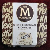 Magnum White Chocolate & Cookies Magnum White Chocolate & Cookies