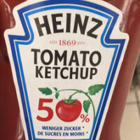 Tomato Ketchup (50% less Sugar)