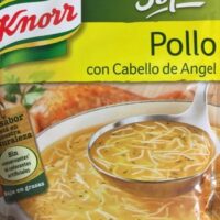 Soup pollo with Cabello from Angel