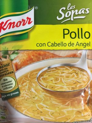 Soup pollo with Cabello from Angel Soup pollo with Cabello from Angel